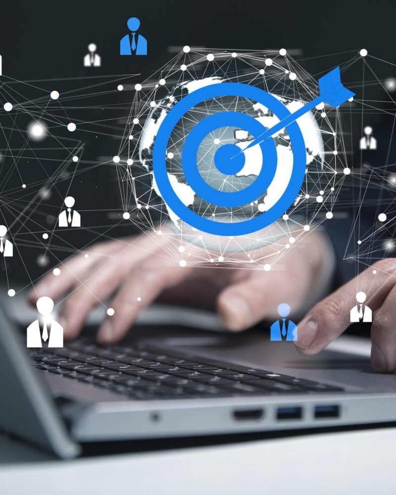 Population sampling for business research, concept